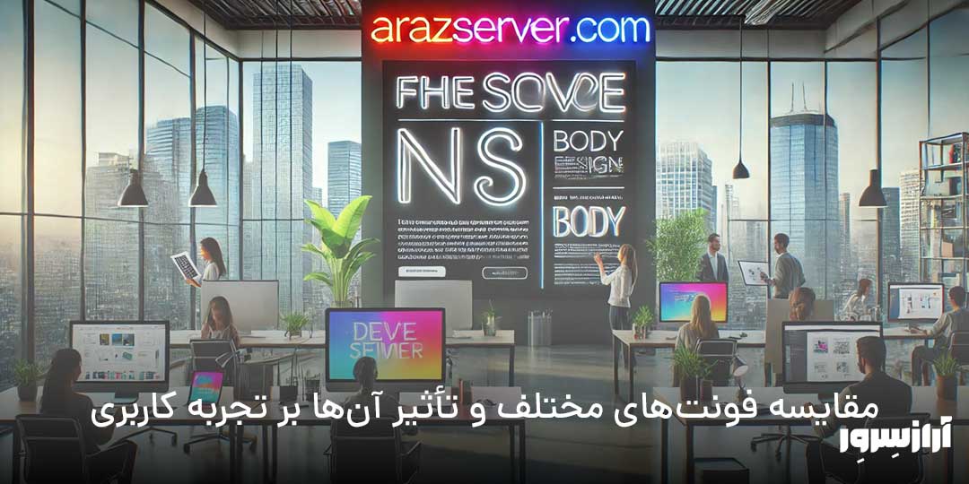 طراحی وب‌سایت کاربرمحور با خدمات متمایز آرازسرور 